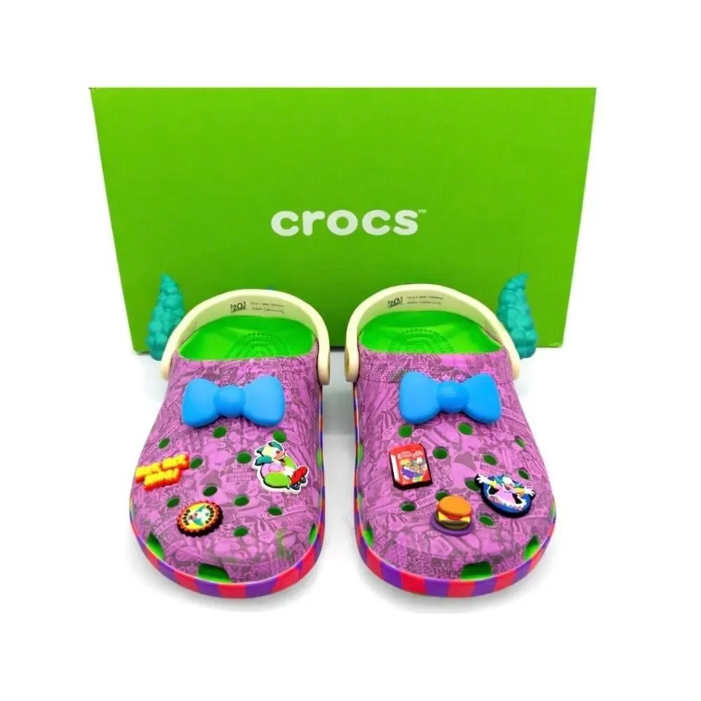 The Simpsons X Crocs Classic Krusty Clog Men’s Size 11 Limited Edition Slip-On